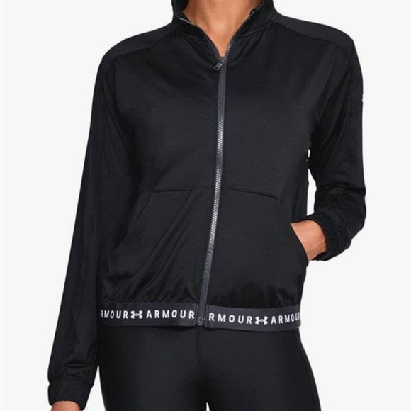 Under Armour HeatGear Full Zip -Black - Size Large - Picture 7 of 8